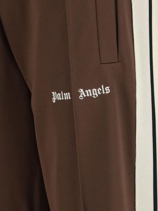 26SS 팜앤젤스 스트레이트 팬츠 PMCJ020S26 FAB0016003 Brown off white - PALM ANGELS