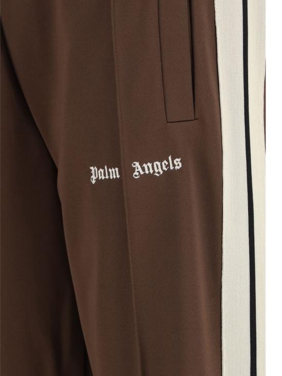 26SS 팜앤젤스 스트레이트 팬츠 PMCJ020S26 FAB0016003 Brown off white - PALM ANGELS