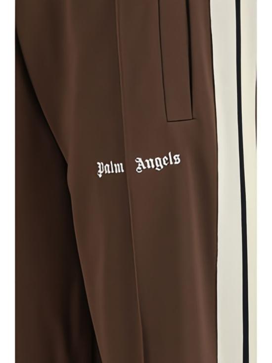26SS 팜앤젤스 스트레이트 팬츠 PMCJ020S26 FAB0016003 Brown off white - PALM ANGELS