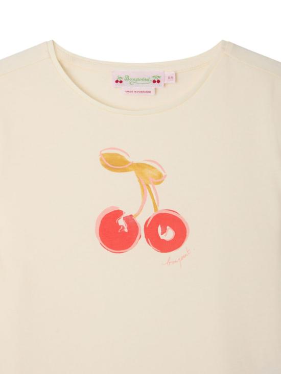 26SS [키즈] 봉쁘앙 티셔츠 S06GTSK 00021103 Beige - BONPOINT