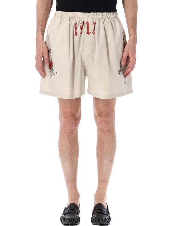 26SS 발렌시아가 숏팬츠 871307TRM28 9072 BEIGE