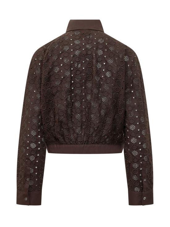 26SS 핑코 셔츠 106277A35P M28 MARRONE - PINKO