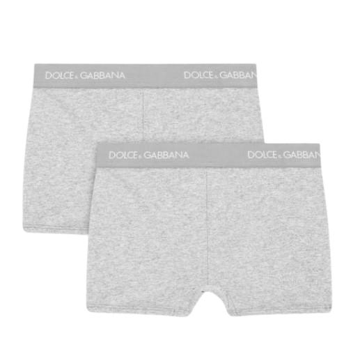 26SS [키즈] 돌체앤가바나 언더웨어 L4J701 ON00GS8290 Grey - DOLCE & GABBANA