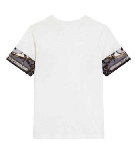 26SS [키즈] 돌체앤가바나 티셔츠 L4JTJV II7JWHT5XB Avio - DOLCE & GABBANA