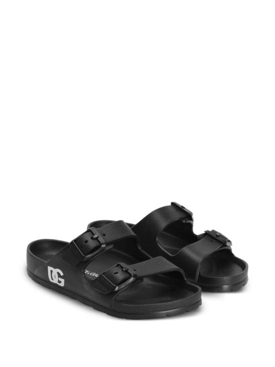 26SS [키즈] 돌체앤가바나 샌들 DD0324 A510380999 Nero - DOLCE & GABBANA