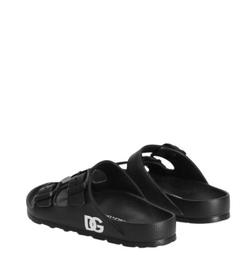 26SS [키즈] 돌체앤가바나 샌들 DD0324 A510380999 Nero - DOLCE & GABBANA