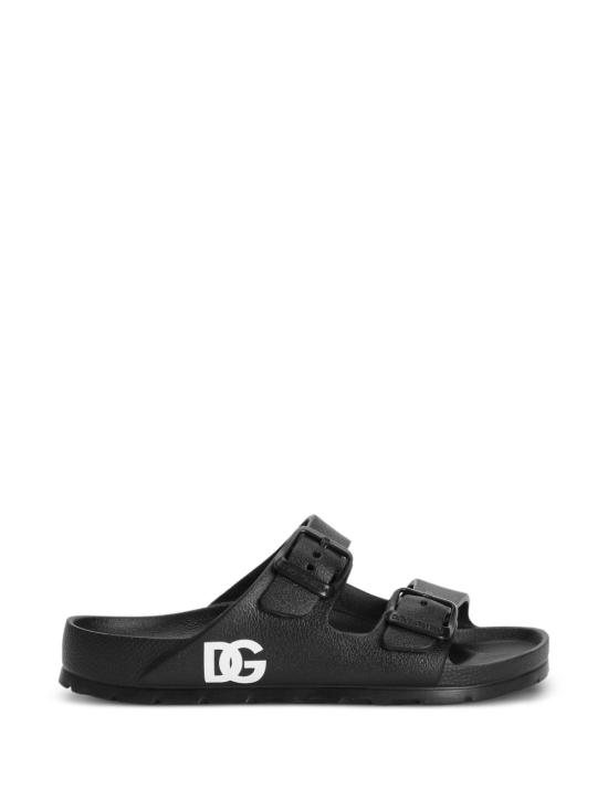 26SS [키즈] 돌체앤가바나 샌들 DD0324 A510380999 Nero - DOLCE & GABBANA
