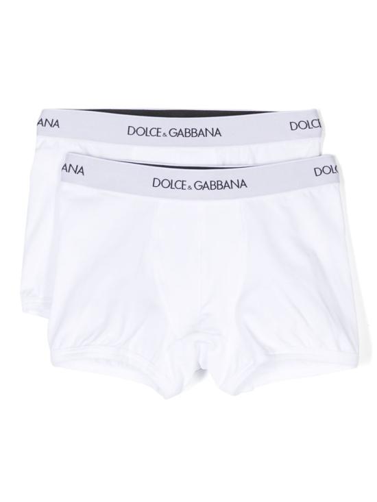 26SS [키즈] 돌체앤가바나 팬티 L4J701 ON00GW0800 White - DOLCE & GABBANA