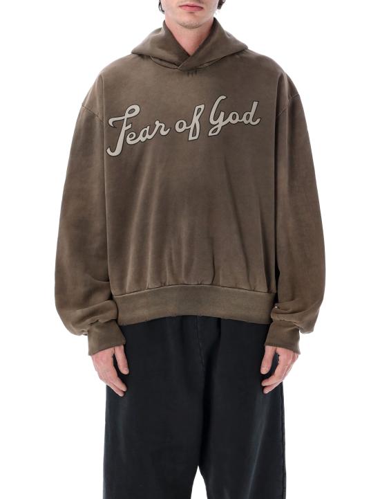 26SS 피어오브갓 후드 티셔츠 FG9M129936BHF 298 FADED BROWN