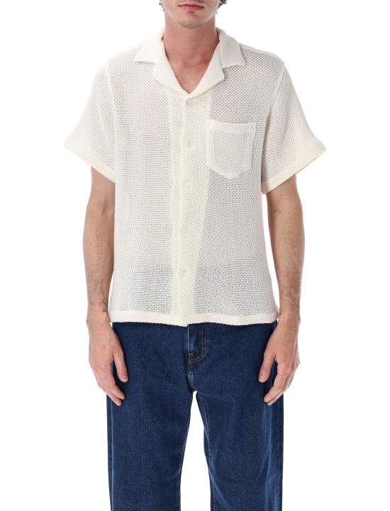 26SS 포르투기스플란넬 반팔 티셔츠 AGORA WHITE Bianco