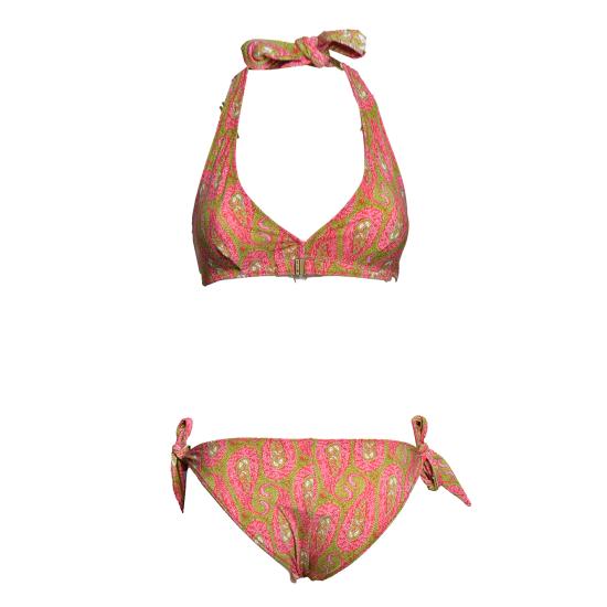 26SS 에트로 비치웨어 WRPB0007AKF64 X0896 Rosa verde - ETRO