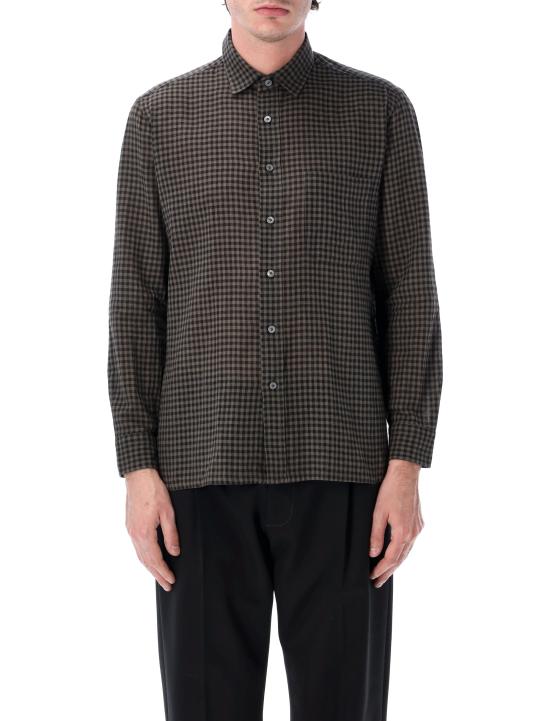 26SS 살바토레피콜로 긴팔 셔츠 TAHITIMK125 0 BLACK GREY