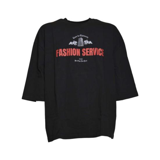 26SS 윌리 차바리아 반팔 티셔츠 WCJSY0143001 BLACK Nero