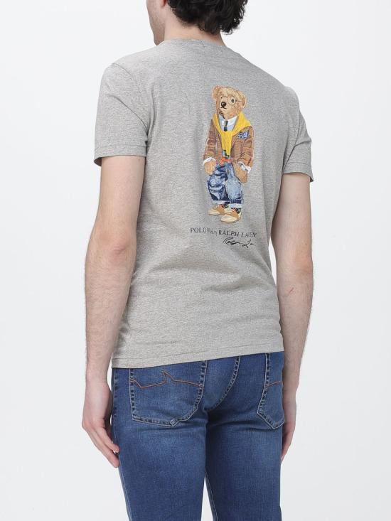 26SS 폴로 랄프로렌 반팔 티셔츠 710P07348 001 Grey - POLO RALPH LAUREN