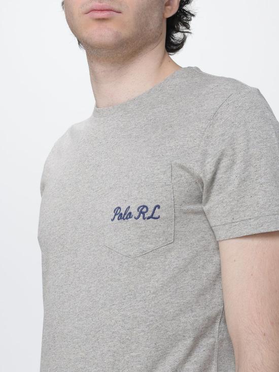 26SS 폴로 랄프로렌 반팔 티셔츠 710P07348 001 Grey - POLO RALPH LAUREN