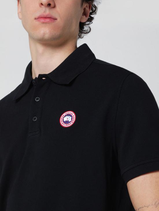 26SS 캐나다구스 폴로 티셔츠 1600M 9061 Black - CANADA GOOSE