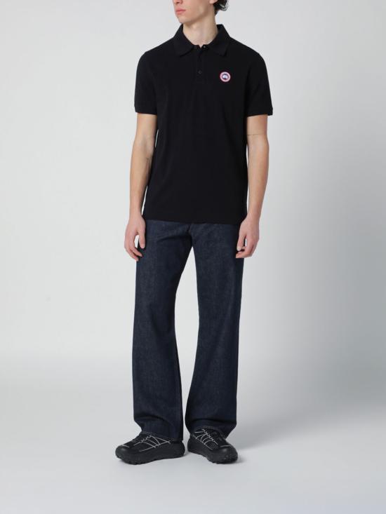 26SS 캐나다구스 폴로 티셔츠 1600M 9061 Black - CANADA GOOSE
