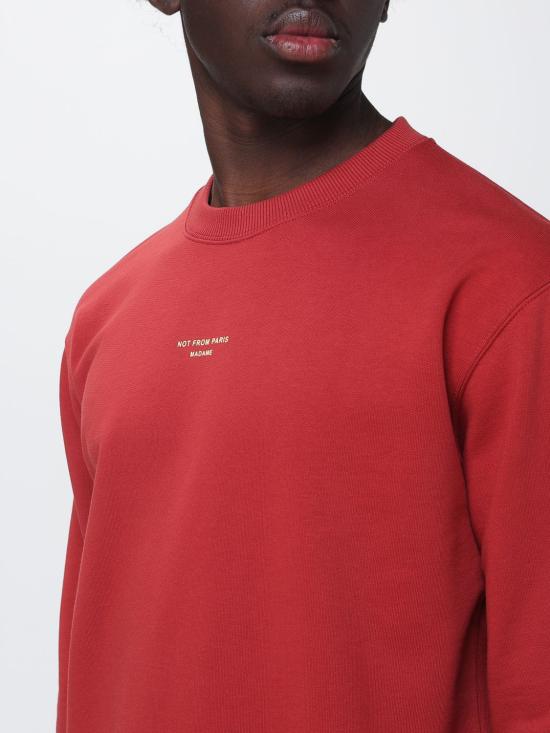 26SS 드롤드무슈 긴팔 티셔츠 PERMSW148CO127 DRD Red - DROLE DE MONSIEUR