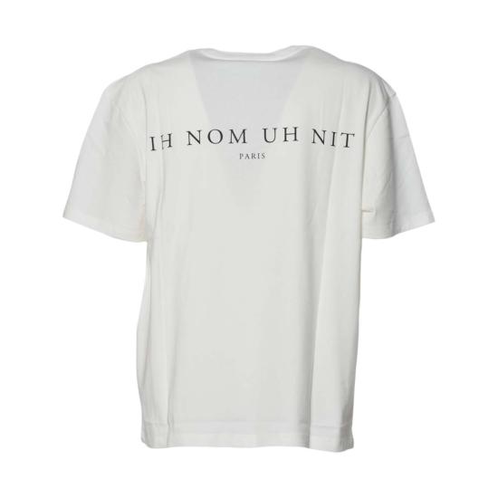 26SS 이놈어닛 반팔 티셔츠 NUW25225 081 Bianco - IH NOM UH NIT