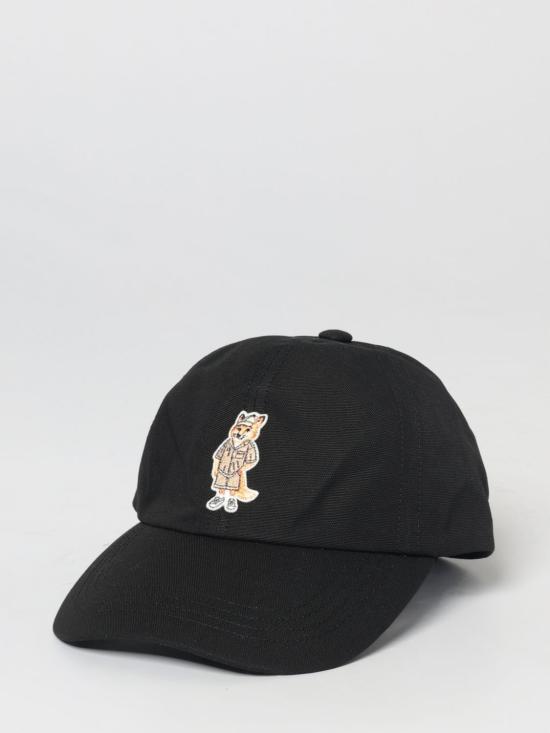 26SS 메종키츠네 모자 QU06102WB0026 P199 Black