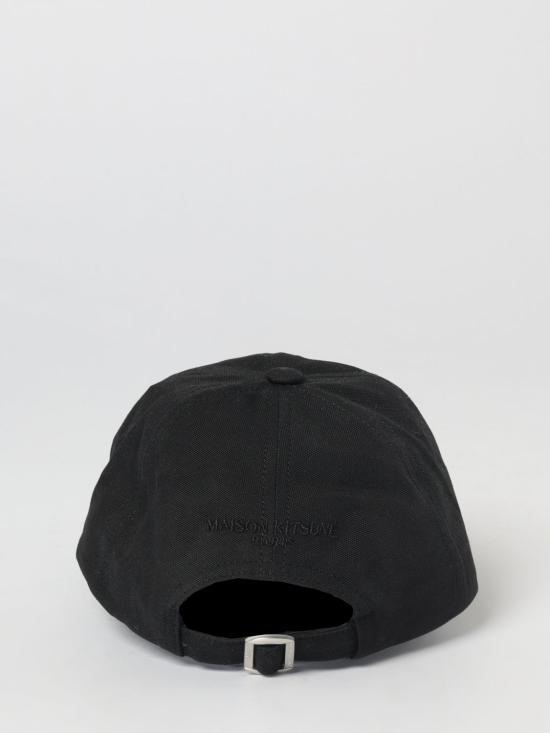 26SS 메종키츠네 모자 QU06102DWB0026 P199 Black - MAISON KITSUNE