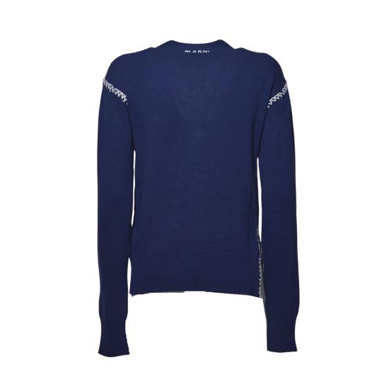 26SS 마르니 가디건 CDMD0362Q0UFZ373 00B61 Blu - MARNI