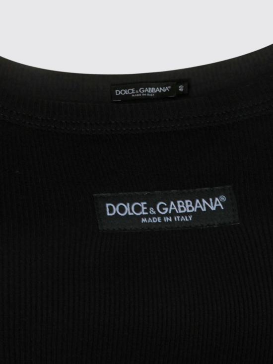 26SS 돌체앤가바나 립드 탱크탑 F8W45TFU7AV N0000 Black - DOLCE & GABBANA