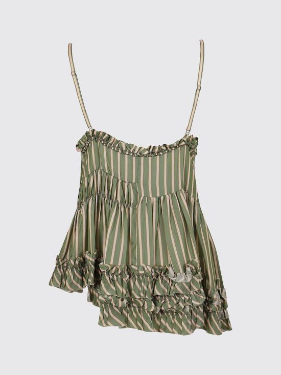 26SS 드리스 반 노튼 셔츠 2610107343274 604 Green - DRIES VAN NOTEN