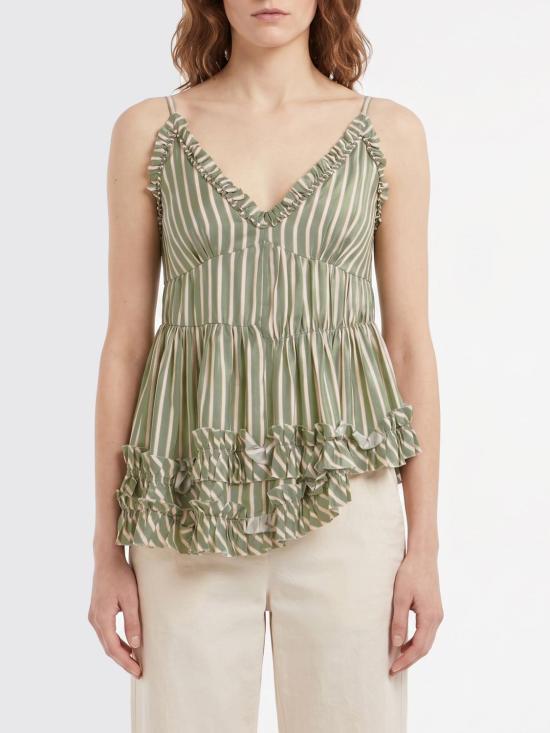 26SS 드리스 반 노튼 셔츠 2610107343274 604 Green