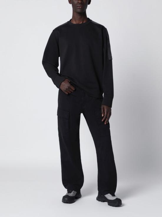 26SS 파라점퍼스 긴팔 티셔츠 26SMPMFLTZ01 0600 Black - PARAJUMPERS