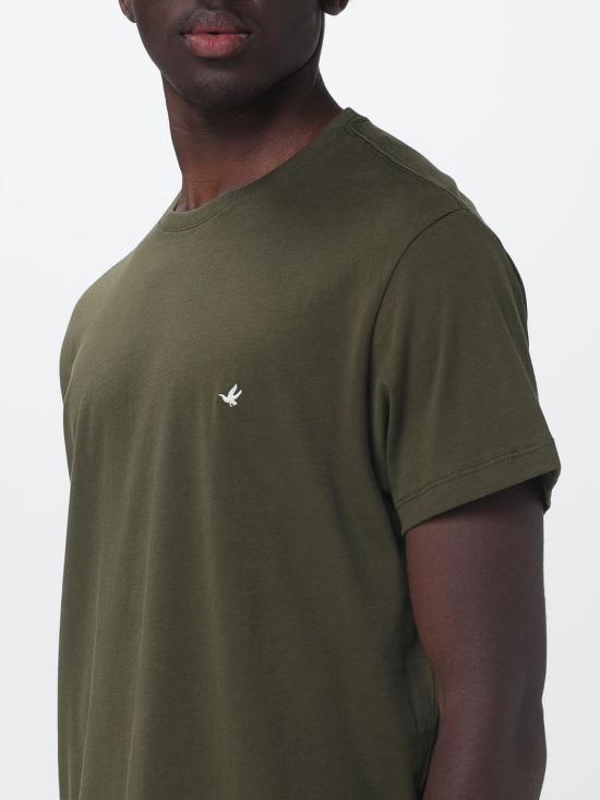 26SS 브룩스 필드 반팔 티셔츠 200A J113 V0033 Military - BROOKSFIELD