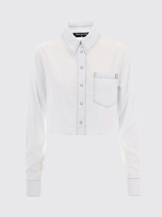 26SS 파트리지아페페 셔츠 2C1665D9A0 CB20 White - PATRIZIA PEPE