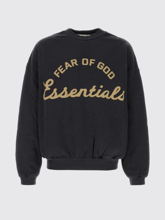 26SS 피어오브갓 긴팔 티셔츠 192SP264451F FADED Black - FEAR OF GOD
