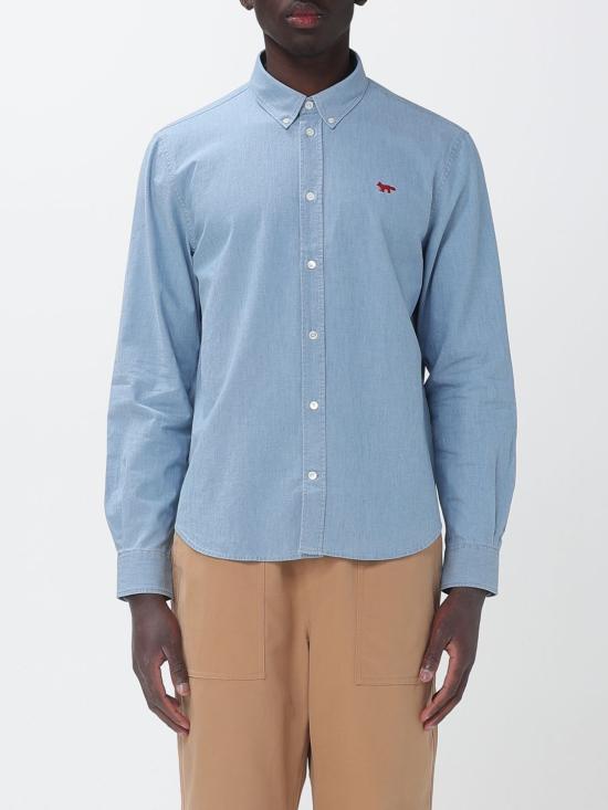 26SS 메종키츠네 셔츠 QM00426WC5006 0434 Blue