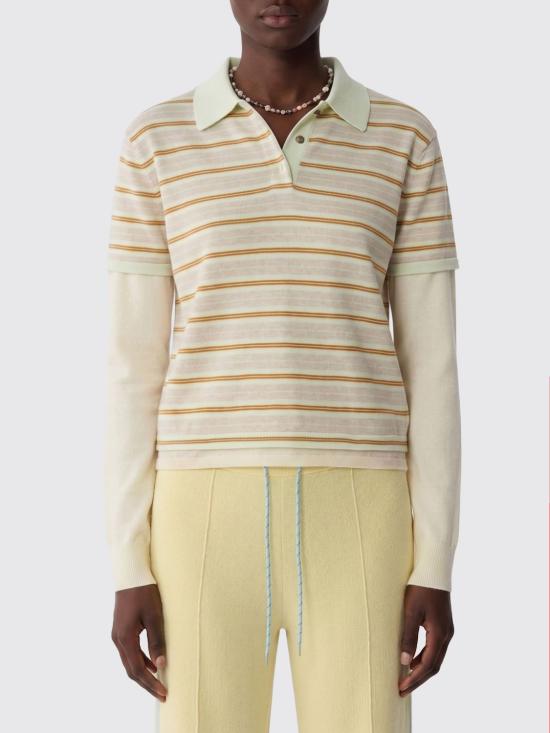 26SS 게스트 인 레지던스 폴로 티셔츠 W40710JL LMWSHCO Lime