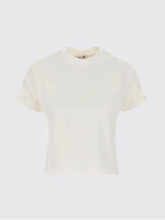 26SS 베르사체 반팔 티셔츠 10236941A17888 1W000 White - VERSACE