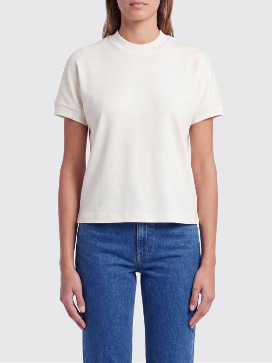 26SS 베르사체 반팔 티셔츠 10236941A17888 1W000 White