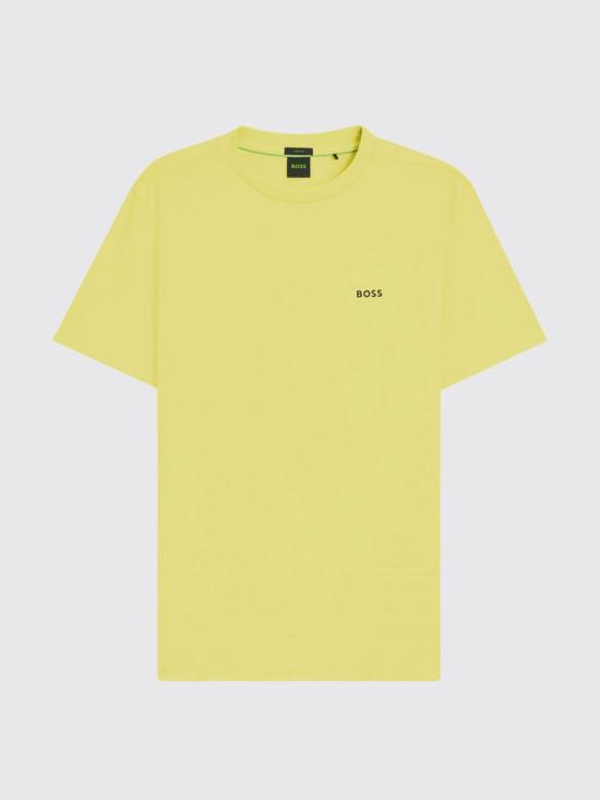 26SS 보스 반팔 티셔츠 50506373 758 Yellow - BOSS