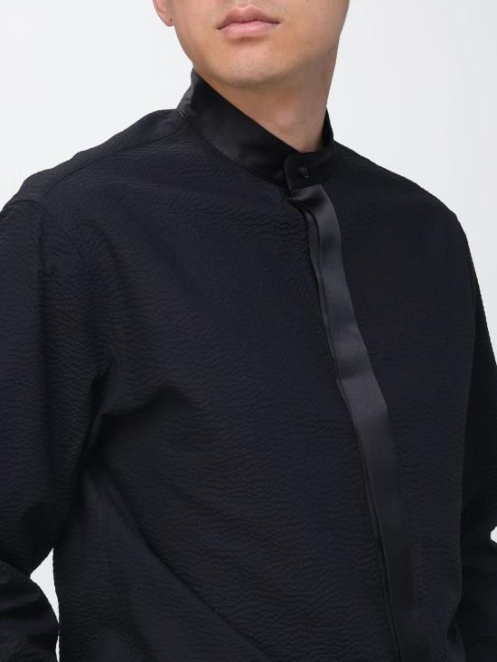 26SS 조르지오 아르마니 셔츠 GM003578TE11186 UC001 Black - GIORGIO ARMANI