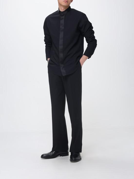 26SS 조르지오 아르마니 셔츠 GM003578TE11186 UC001 Black - GIORGIO ARMANI