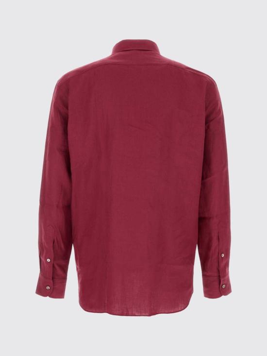26SS 에르메네질도제냐 셔츠 RUHX30A3SRO3 R09G Crimson - ERMENEGILDO ZEGNA