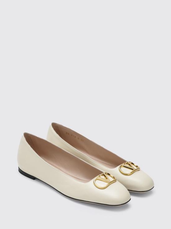 26SS 발렌티노 가라바니 플랫 슈즈 8W0S0PI8RRE REN Butter - VALENTINO GARAVANI