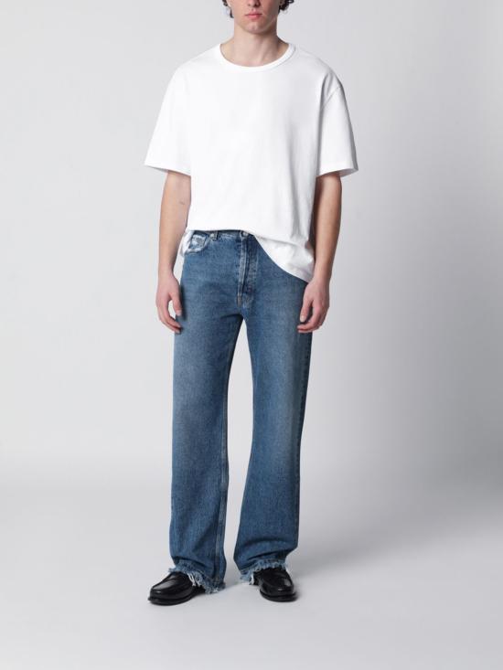 26SS 세퍼 데님 팬츠 MSS25FRAYEDCUT DAR Blue - SEFR