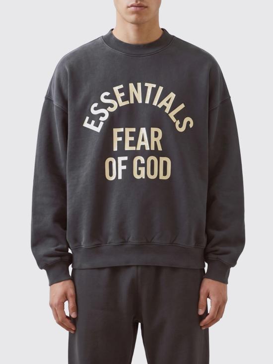26SS 피어오브갓 긴팔 티셔츠 192SP266591F FADED Black