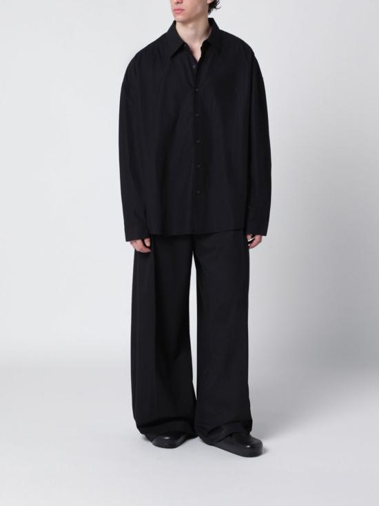 26SS 엔타이어 스튜디오 셔츠 ESSS26SR01012 0015 Black - ENTIRE STUDIOS