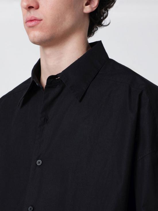 26SS 엔타이어 스튜디오 셔츠 ESSS26SR01012 0015 Black - ENTIRE STUDIOS