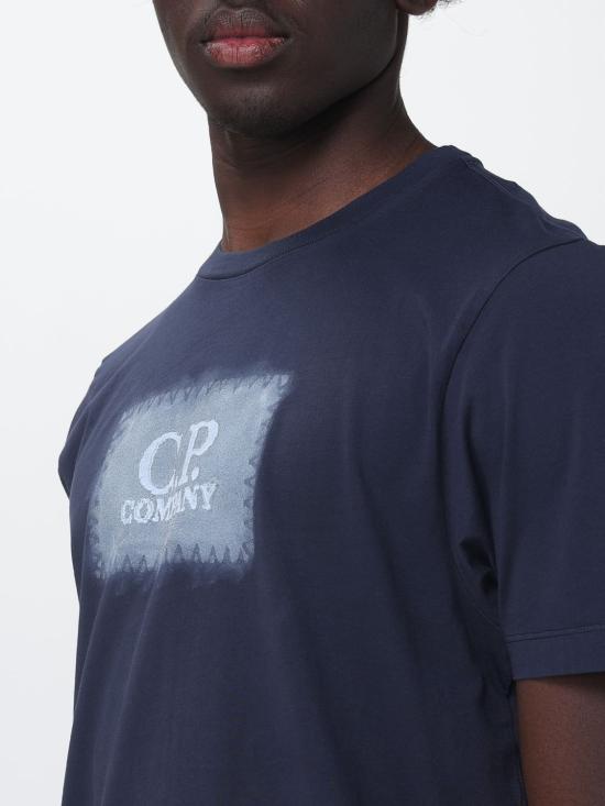 26SS 씨피 컴퍼니 반팔 티셔츠 20CMTS294A005431G 889 Blue - C.P. COMPANY