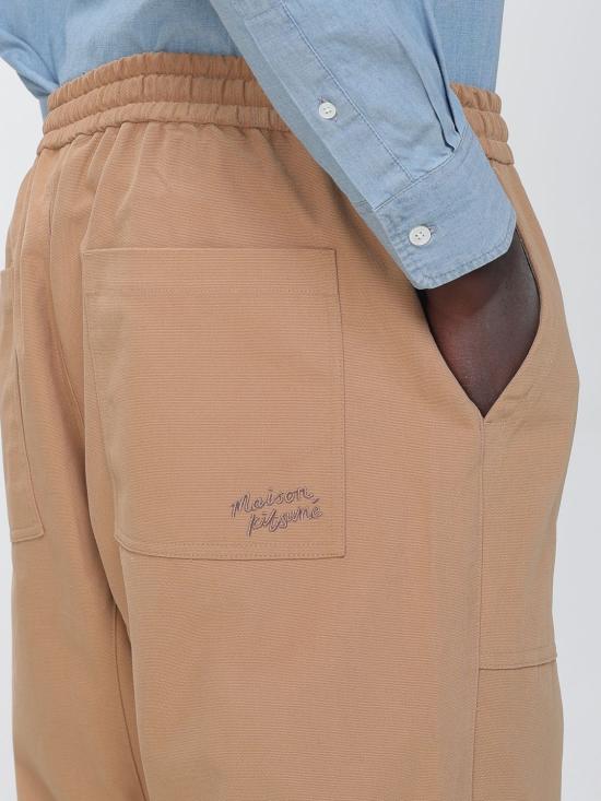 26SS 메종키츠네 팬츠 QM01109WW9102 0429 Brown - MAISON KITSUNE