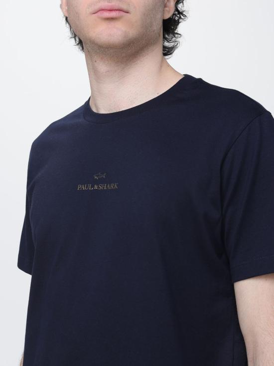 26SS 폴앤샤크 반팔 티셔츠 99311008 11D Black - PAUL & SHARK