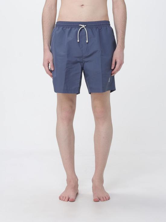 26SS 브루넬로 쿠치넬리 로고 스윔 팬츠 MW817043 CTM75 Blue 1